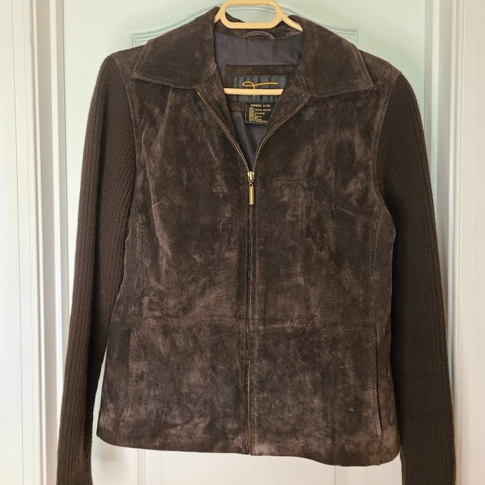 Brown Suede Jacket
